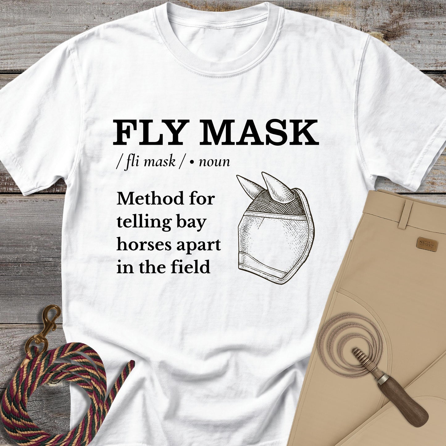 Fly Mask Definition T-Shirt