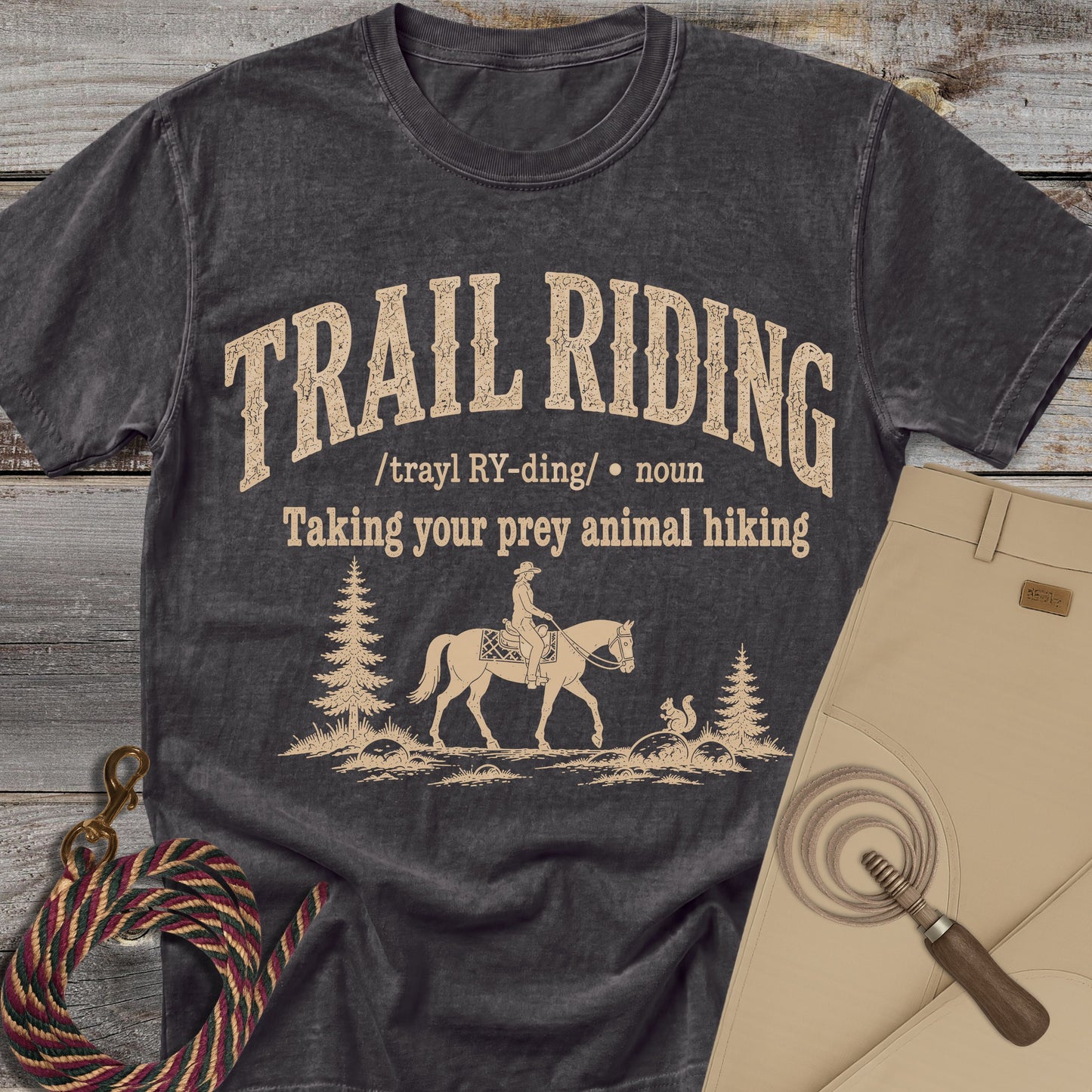 Trail Riding Definition T-Shirt