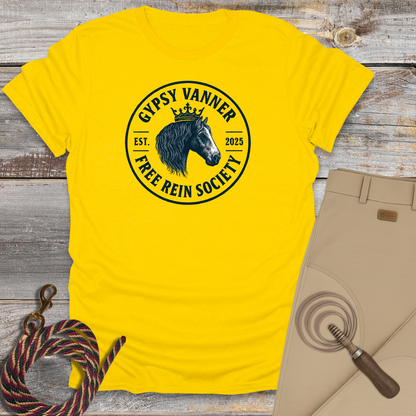 Gypsy Vanner - Free Rein Society T-Shirt