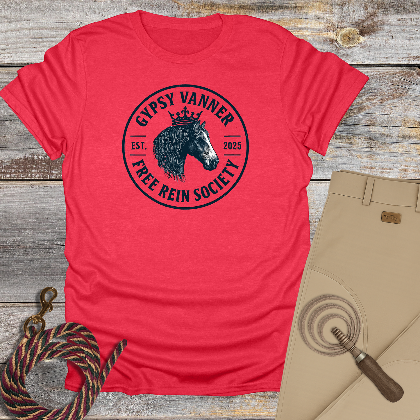 Gypsy Vanner - Free Rein Society T-Shirt