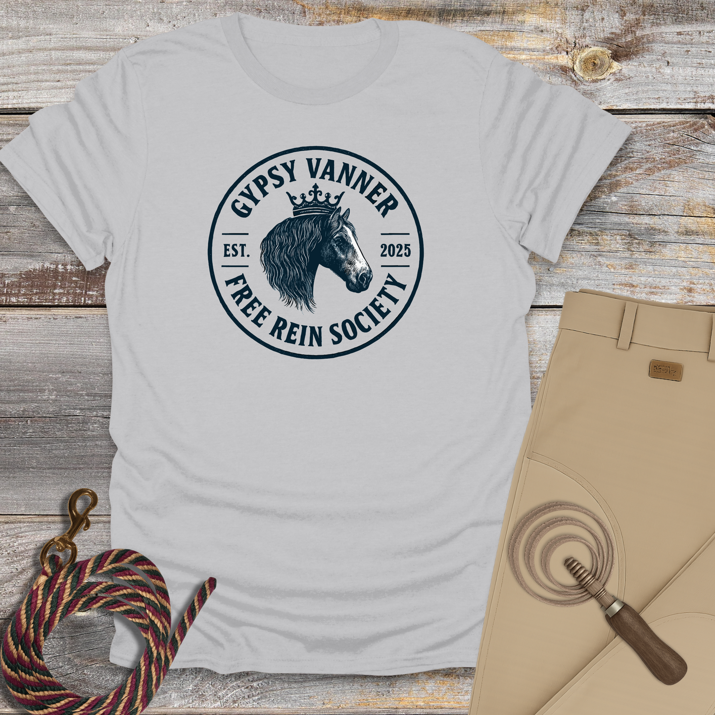 Gypsy Vanner - Free Rein Society T-Shirt