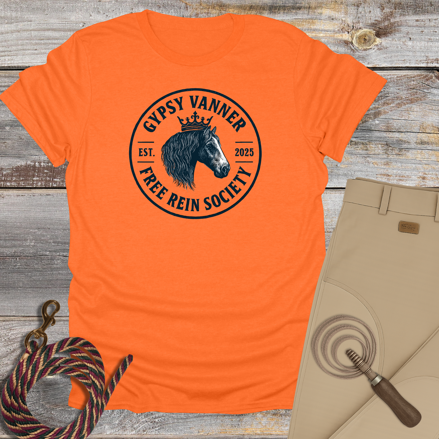 Gypsy Vanner - Free Rein Society T-Shirt