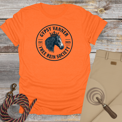 Gypsy Vanner - Free Rein Society T-Shirt