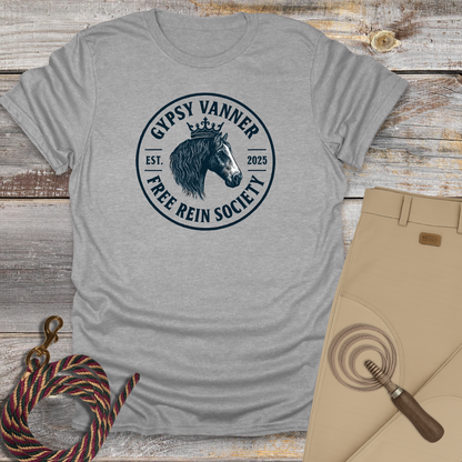 Gypsy Vanner - Free Rein Society T-Shirt