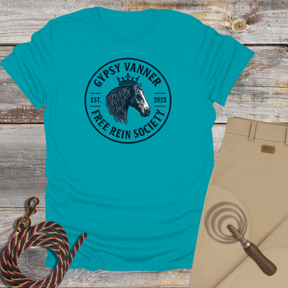 Gypsy Vanner - Free Rein Society T-Shirt