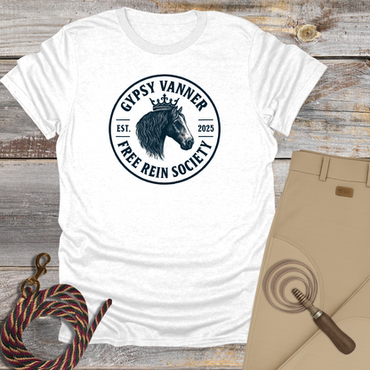 Gypsy Vanner - Free Rein Society T-Shirt