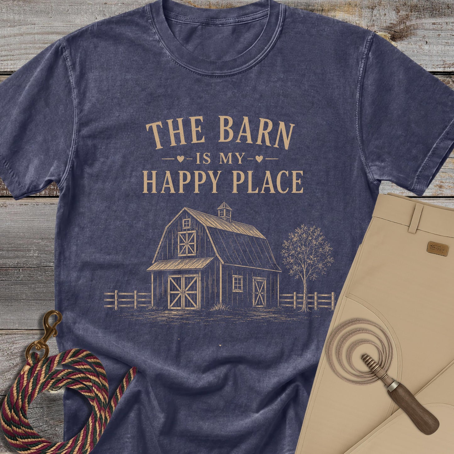 The Barn Is My Happy Place T-Shirt