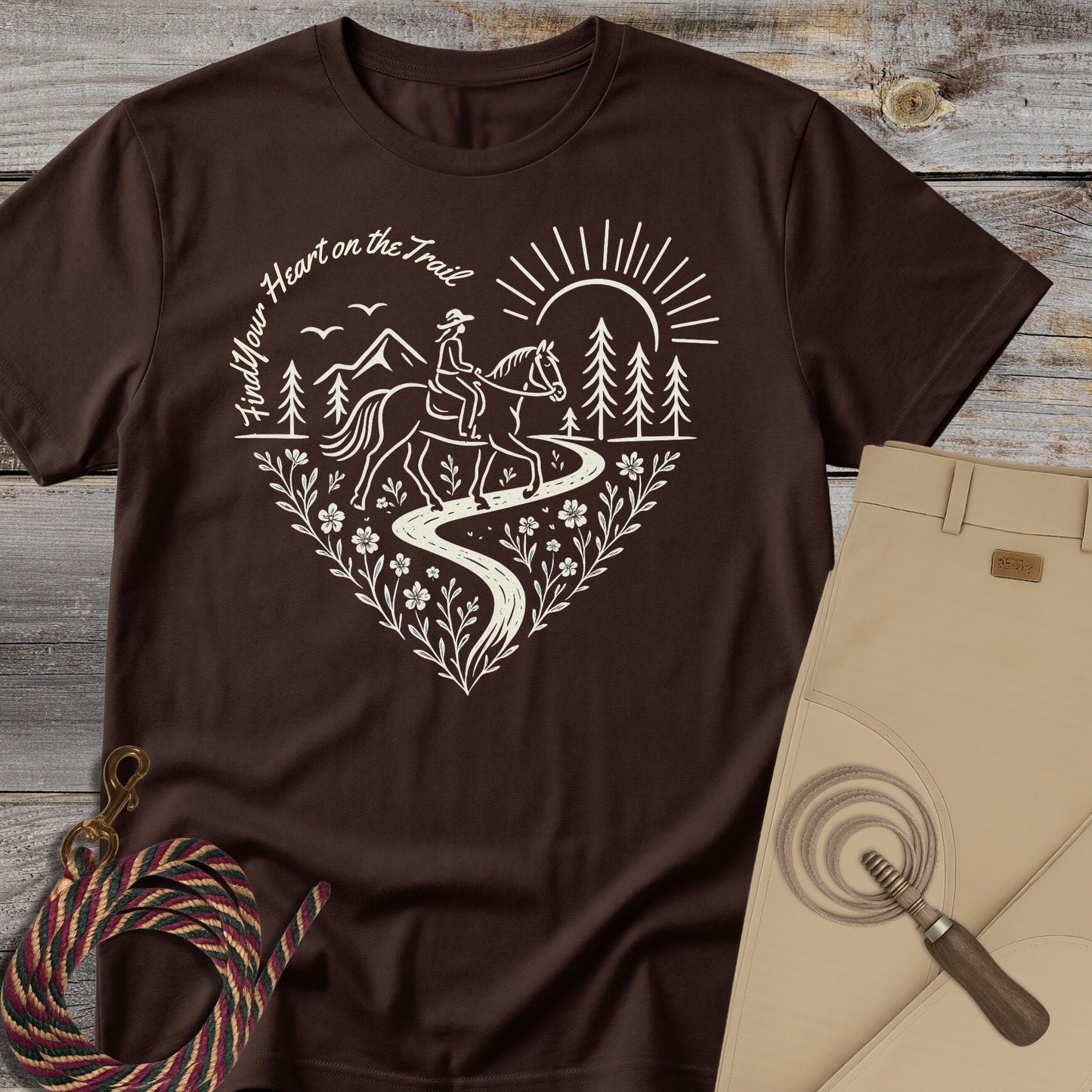 Find Your Heart on the Trail T-Shirt