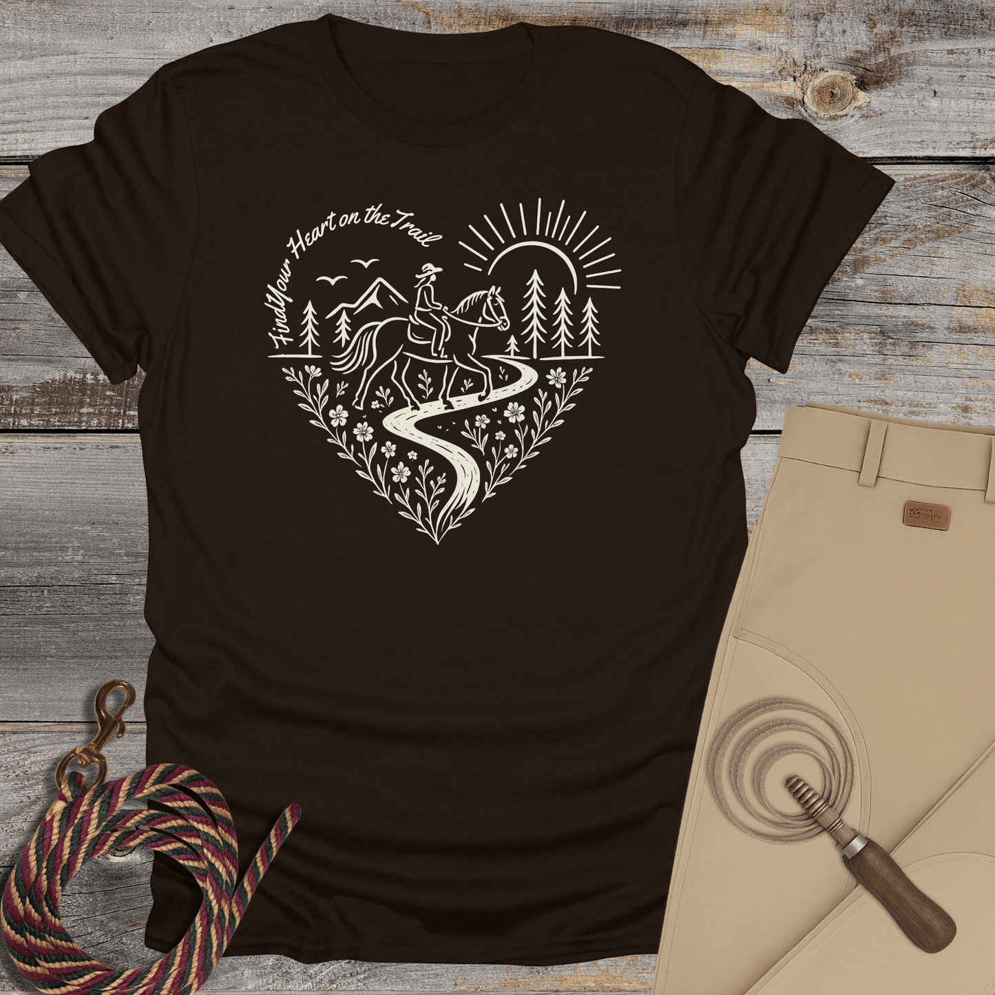 Find Your Heart on the Trail T‑Shirt