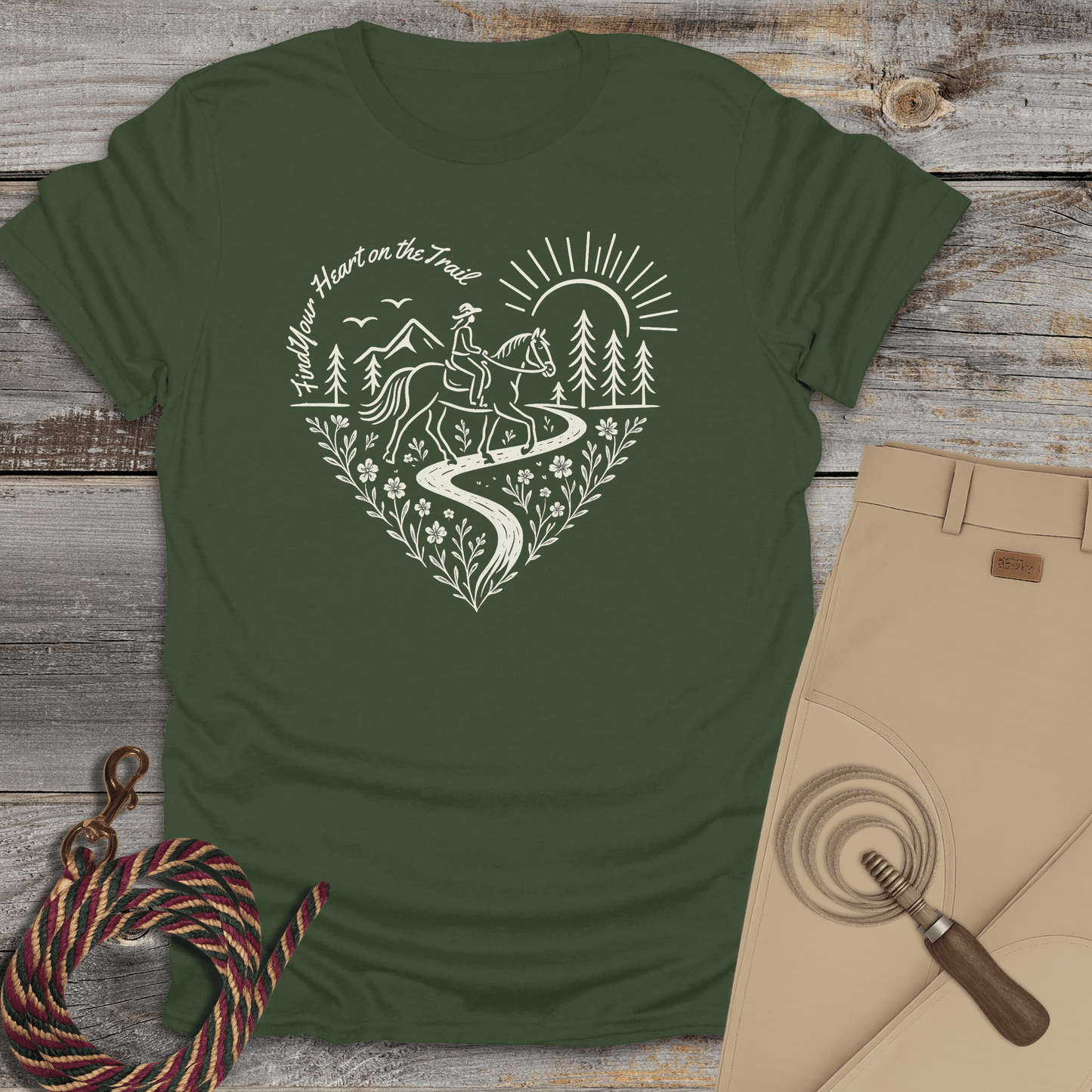 Find Your Heart on the Trail T‑Shirt