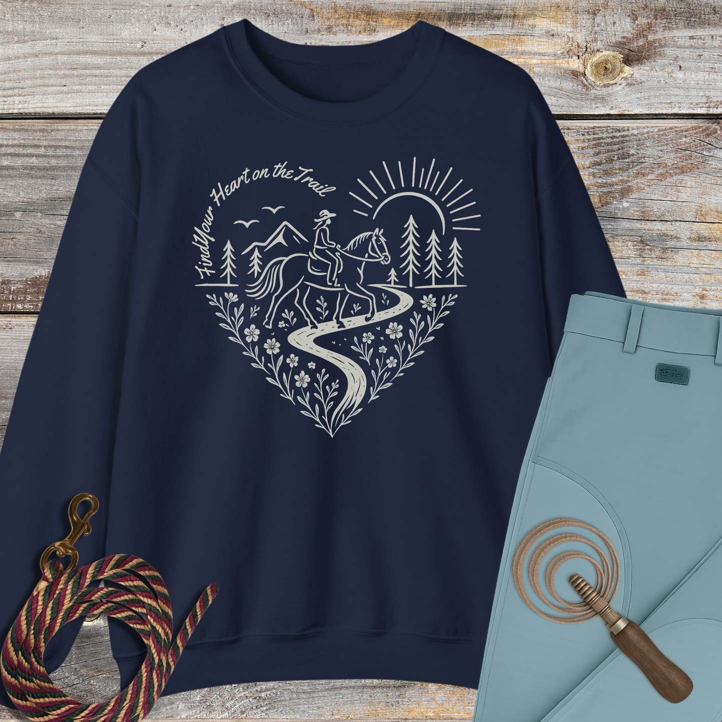 Find Your Heart on the Trail Sweatshirt