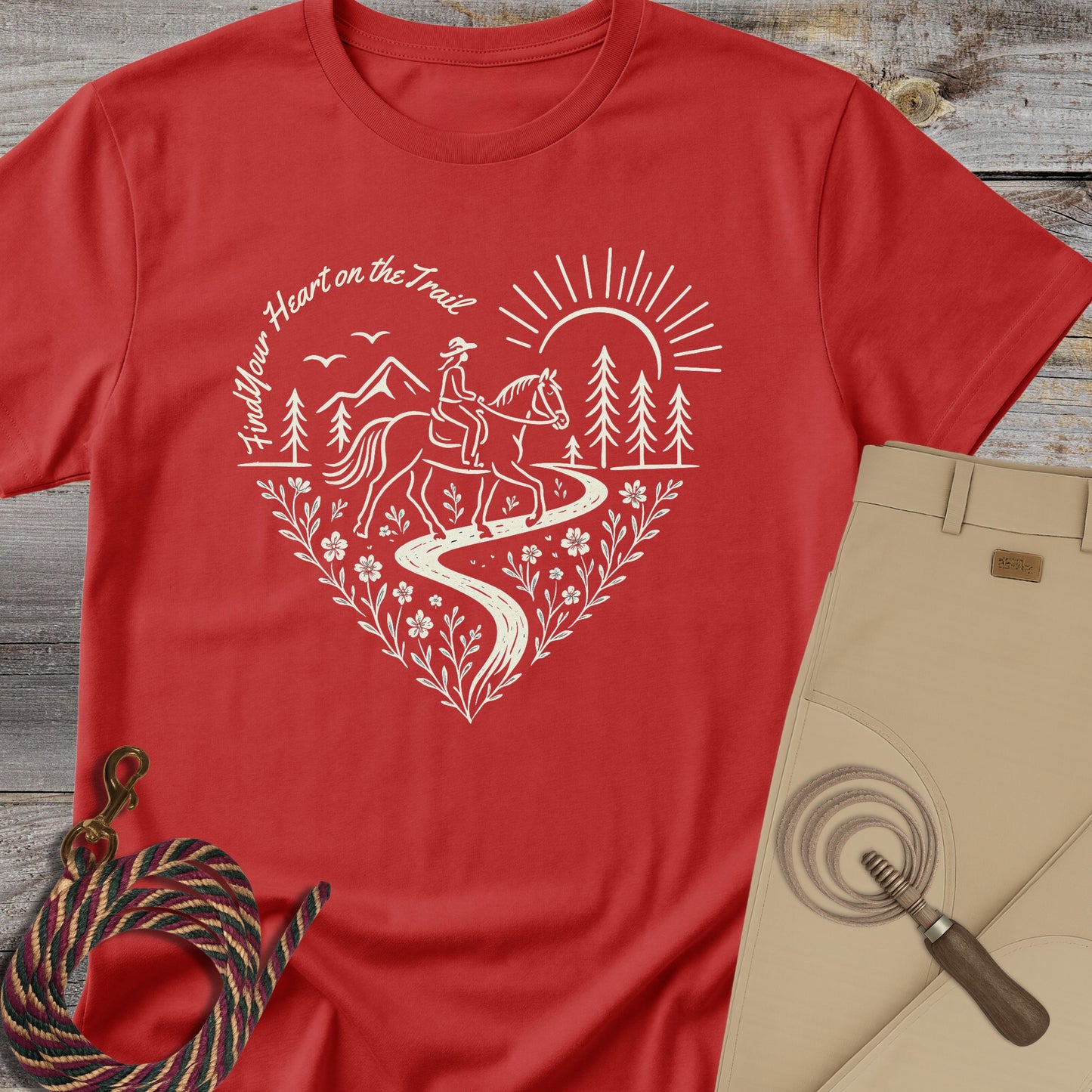 Find Your Heart on the Trail T-Shirt