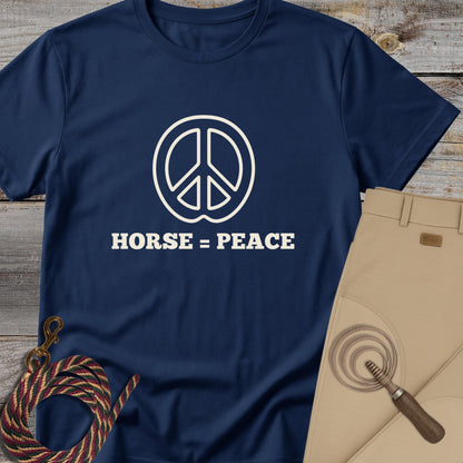 Horse = Peace T-Shirt