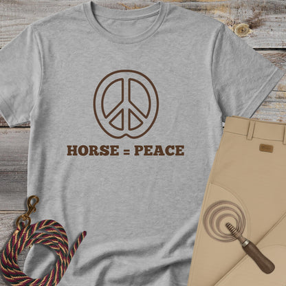 Horse = Peace T-Shirt