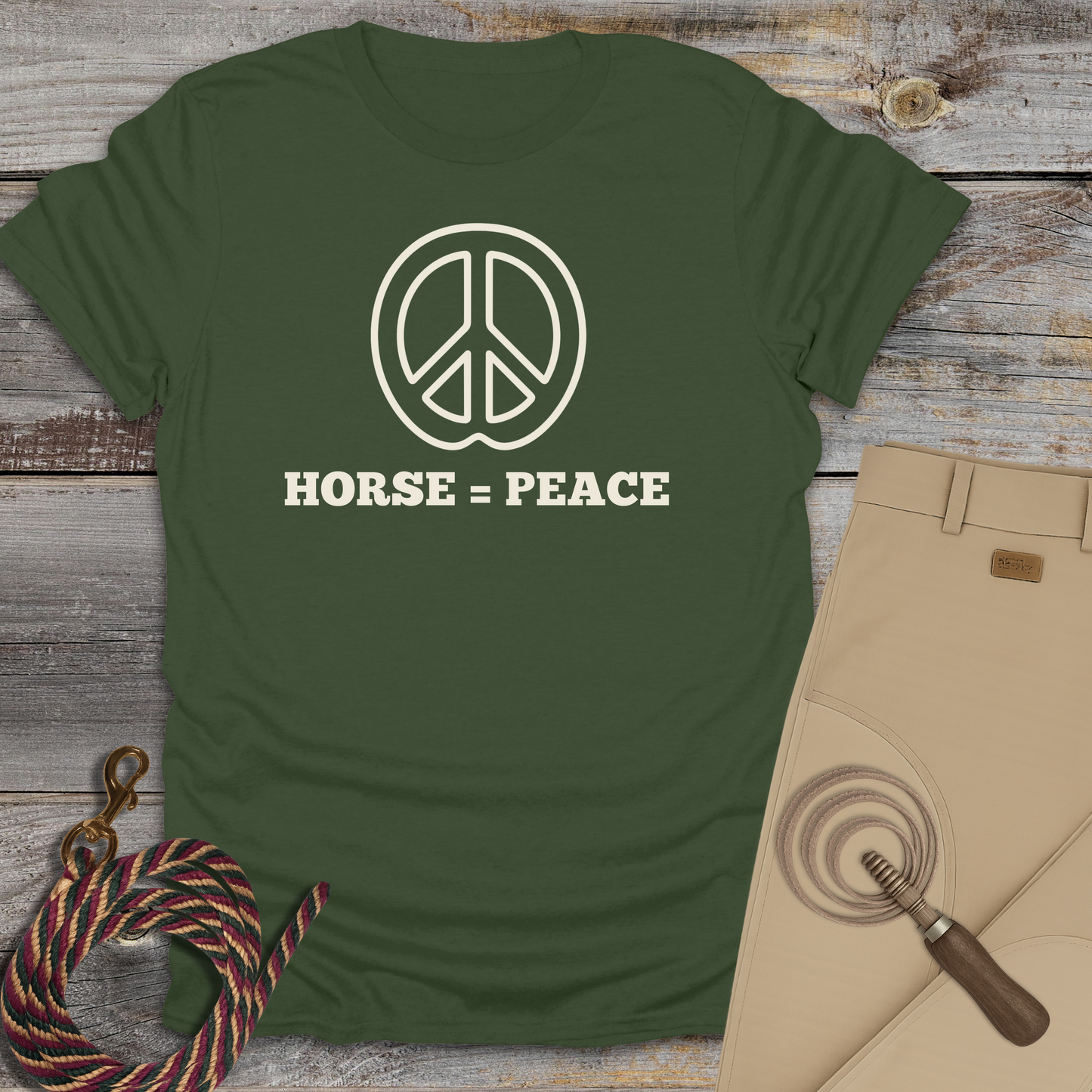 Horse = Peace T-Shirt
