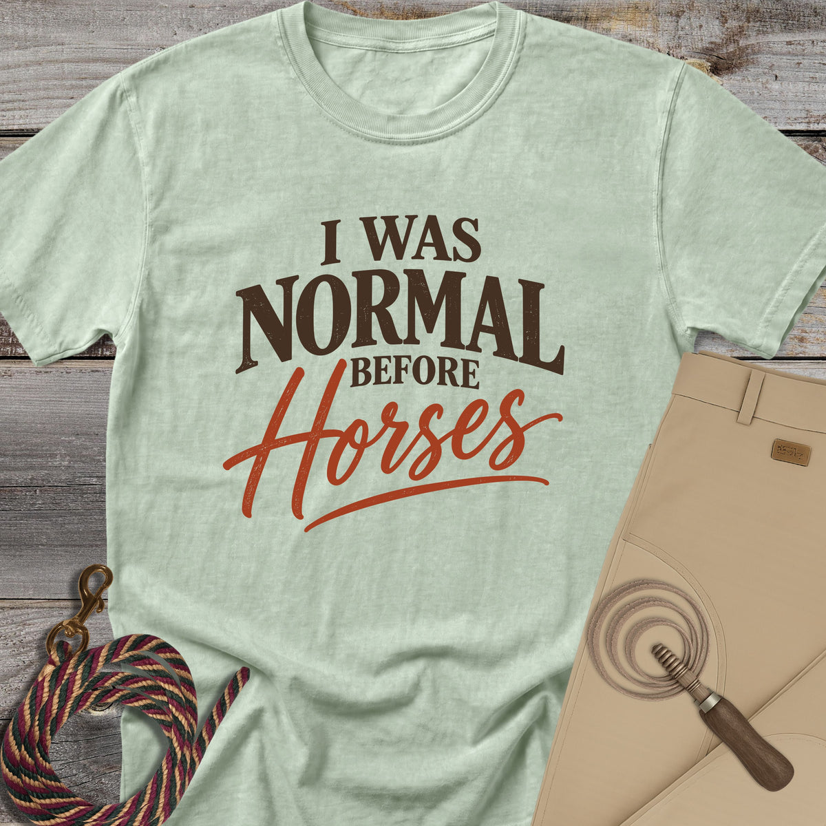 I Was Normal Before Horses T-Shirt