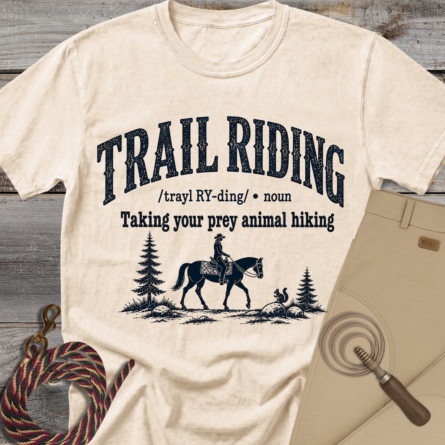 Trail Riding Definition T-Shirt