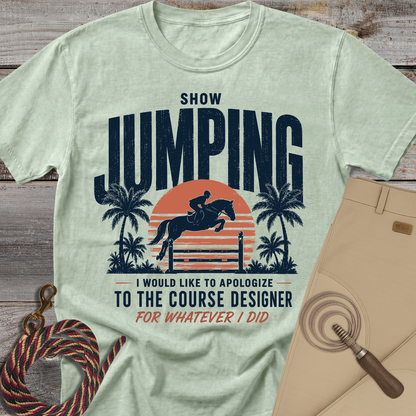 Show Jumping Apology T-Shirt