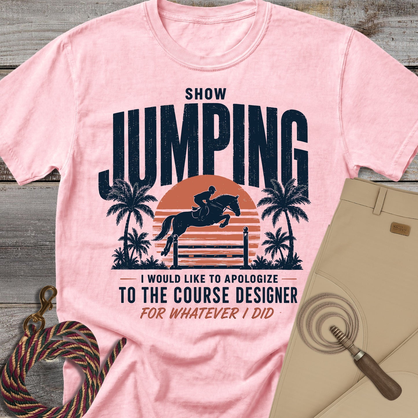 Show Jumping Apology T-Shirt