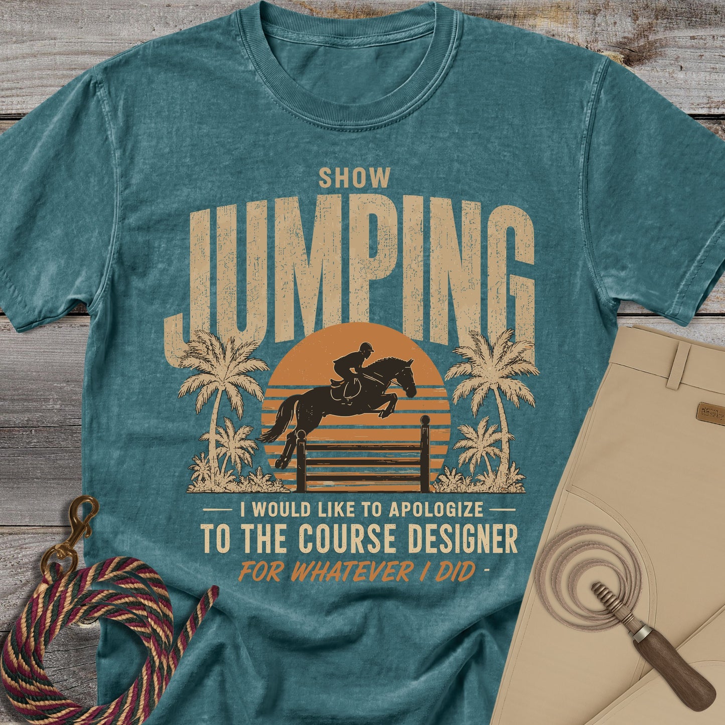 Show Jumping Apology T-Shirt