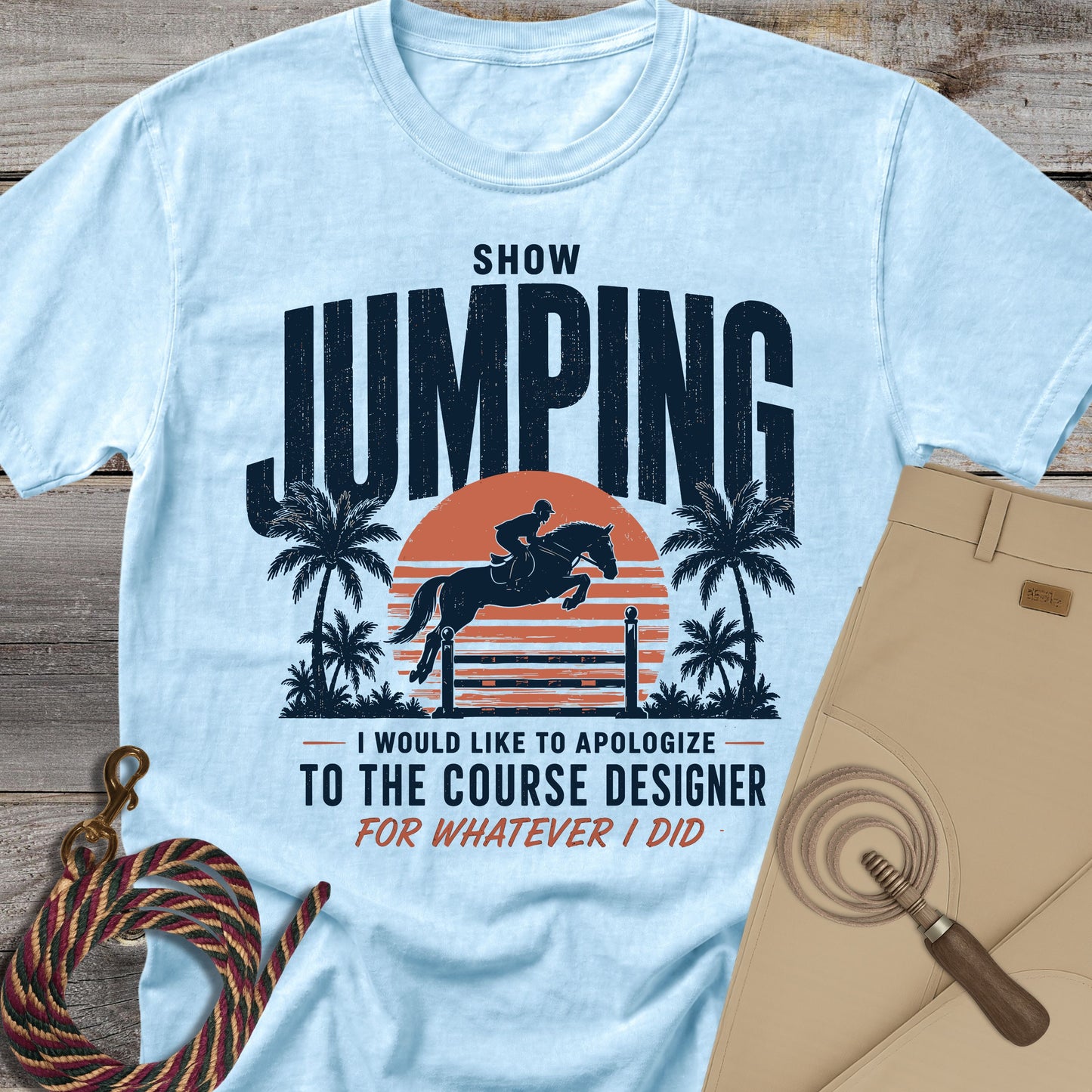 Show Jumping Apology T-Shirt
