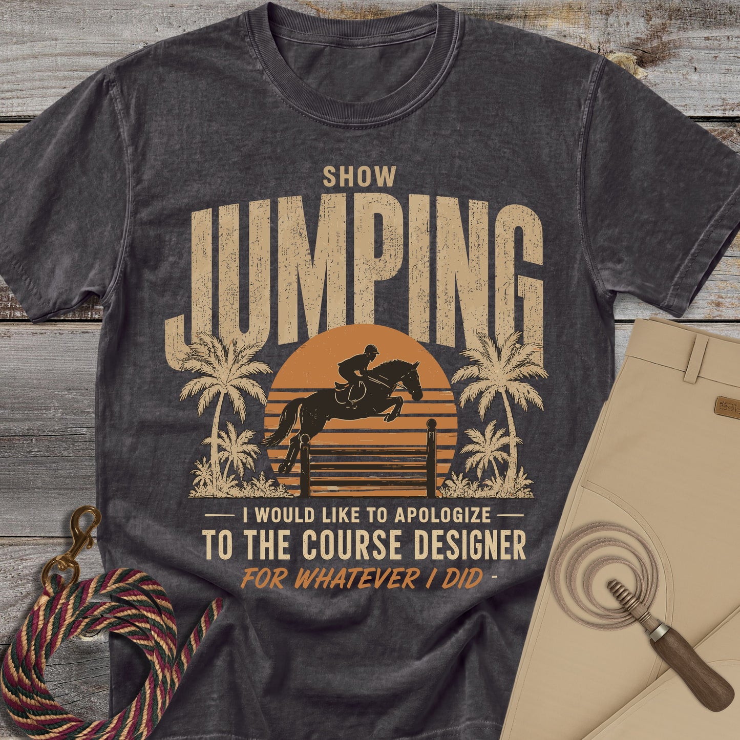 Show Jumping Apology T-Shirt