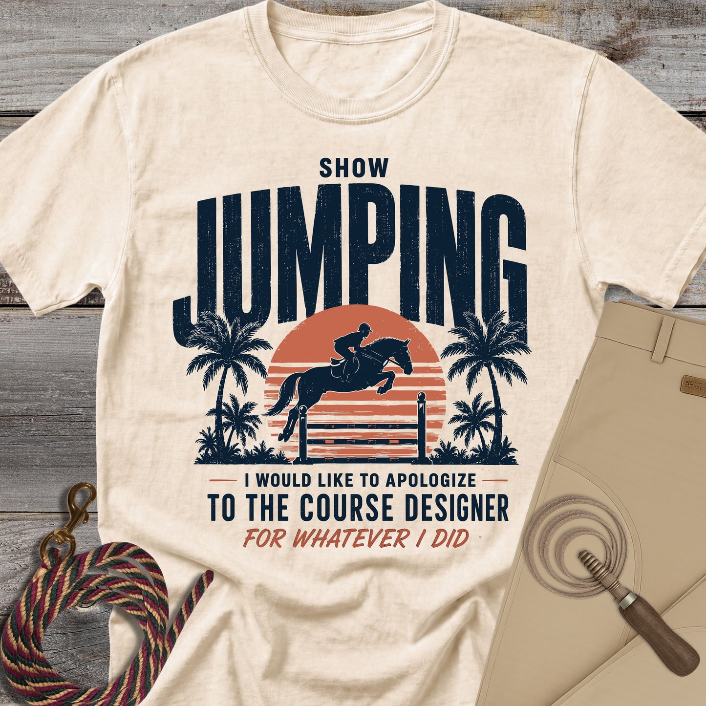 Show Jumping Apology T-Shirt