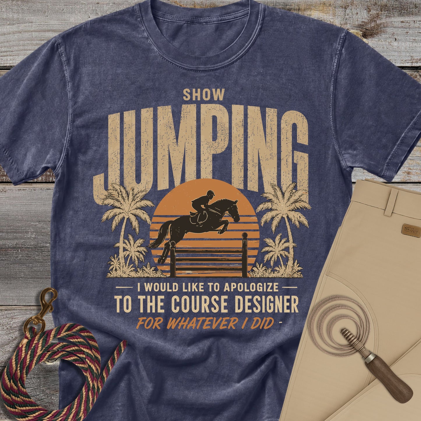 Show Jumping Apology T-Shirt