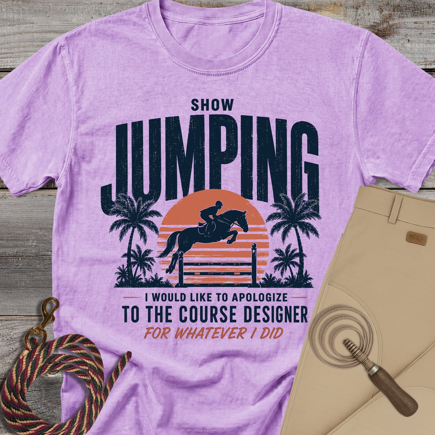 Show Jumping Apology T-Shirt