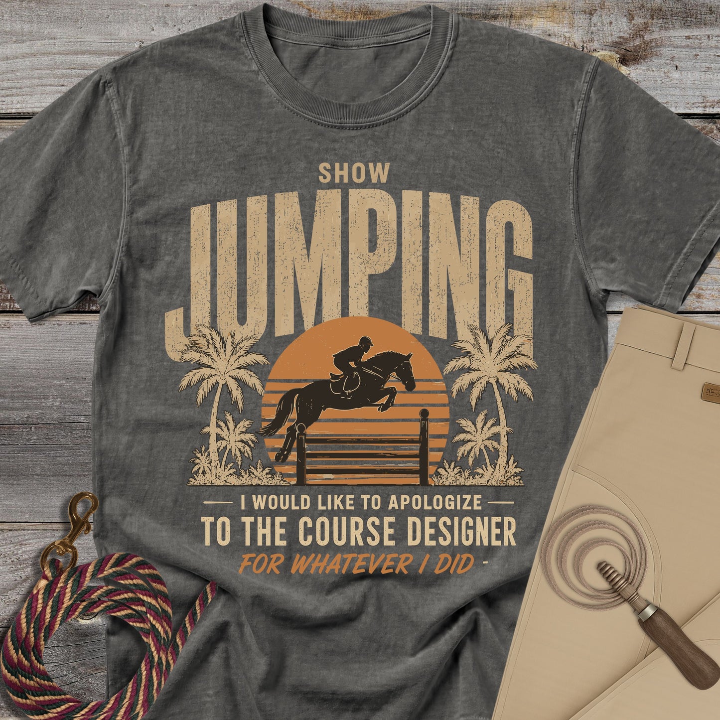Show Jumping Apology T-Shirt