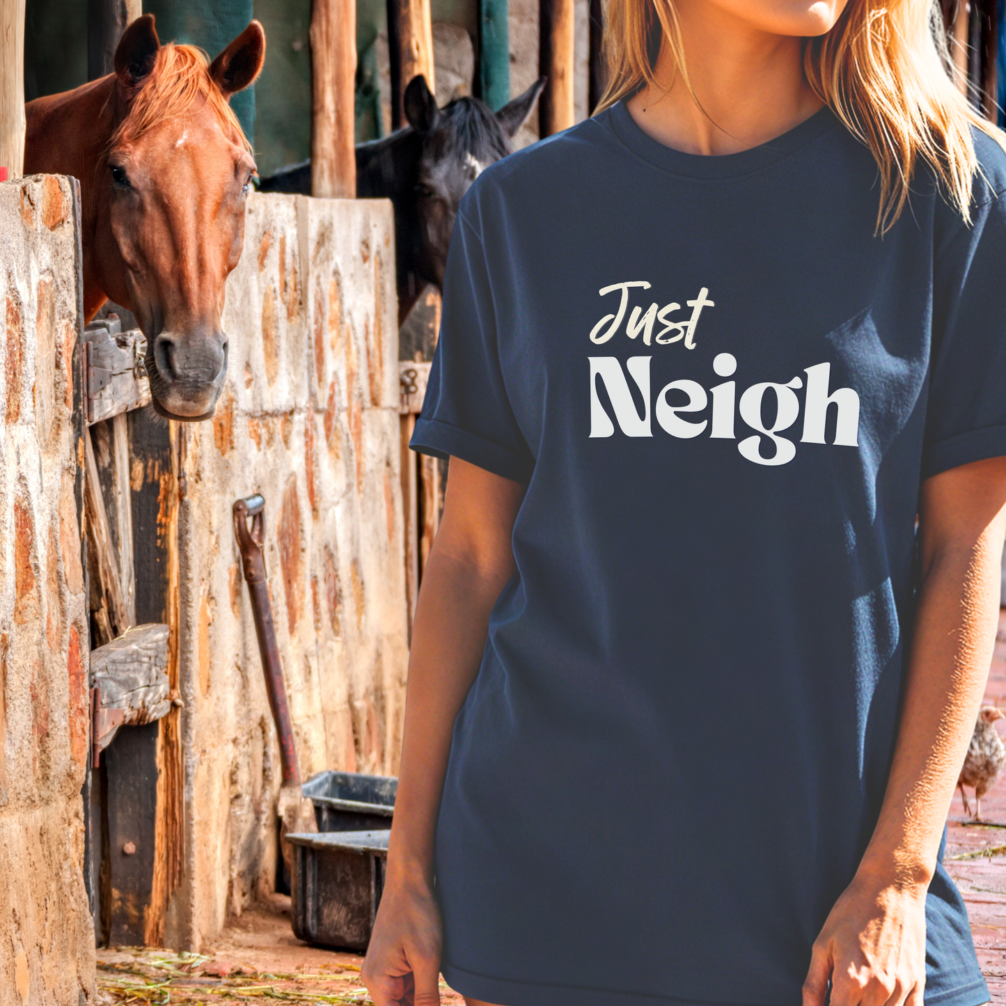 Just Neigh T‑Shirt