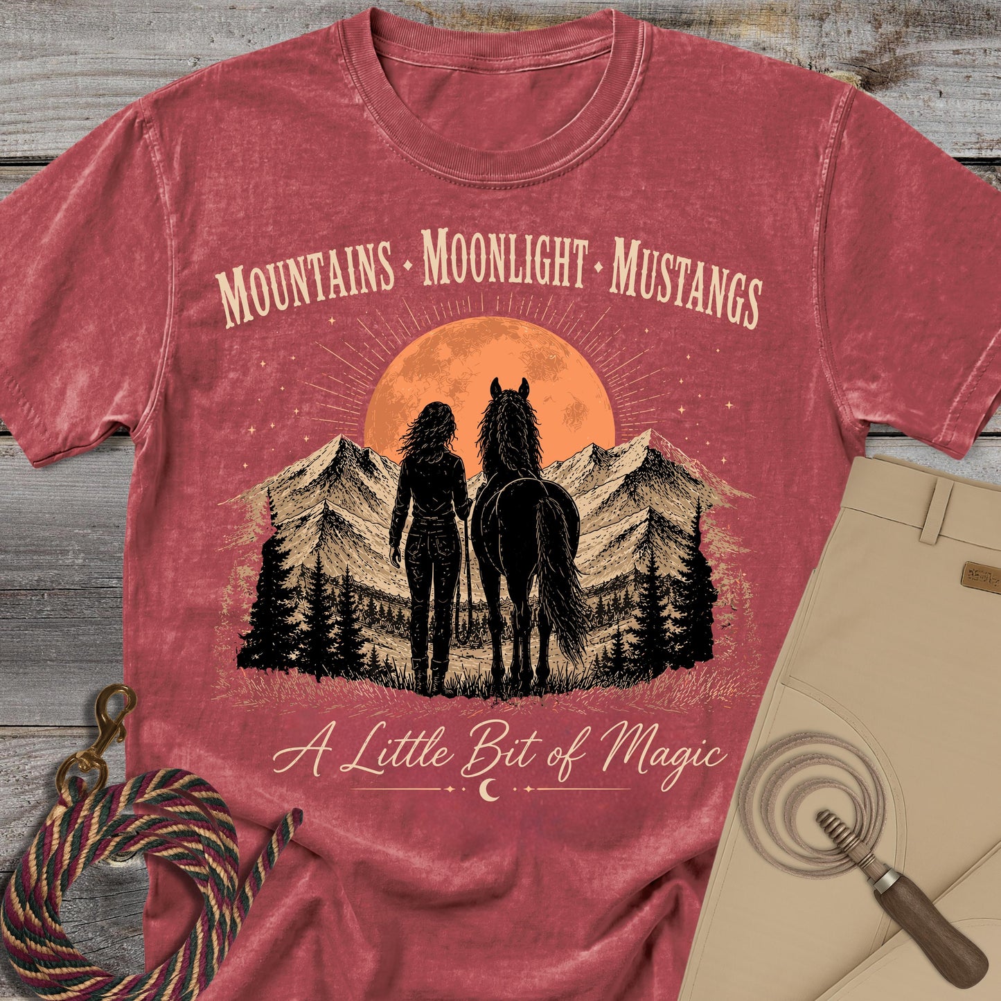 Moonlight and Mustangs T-Shirt
