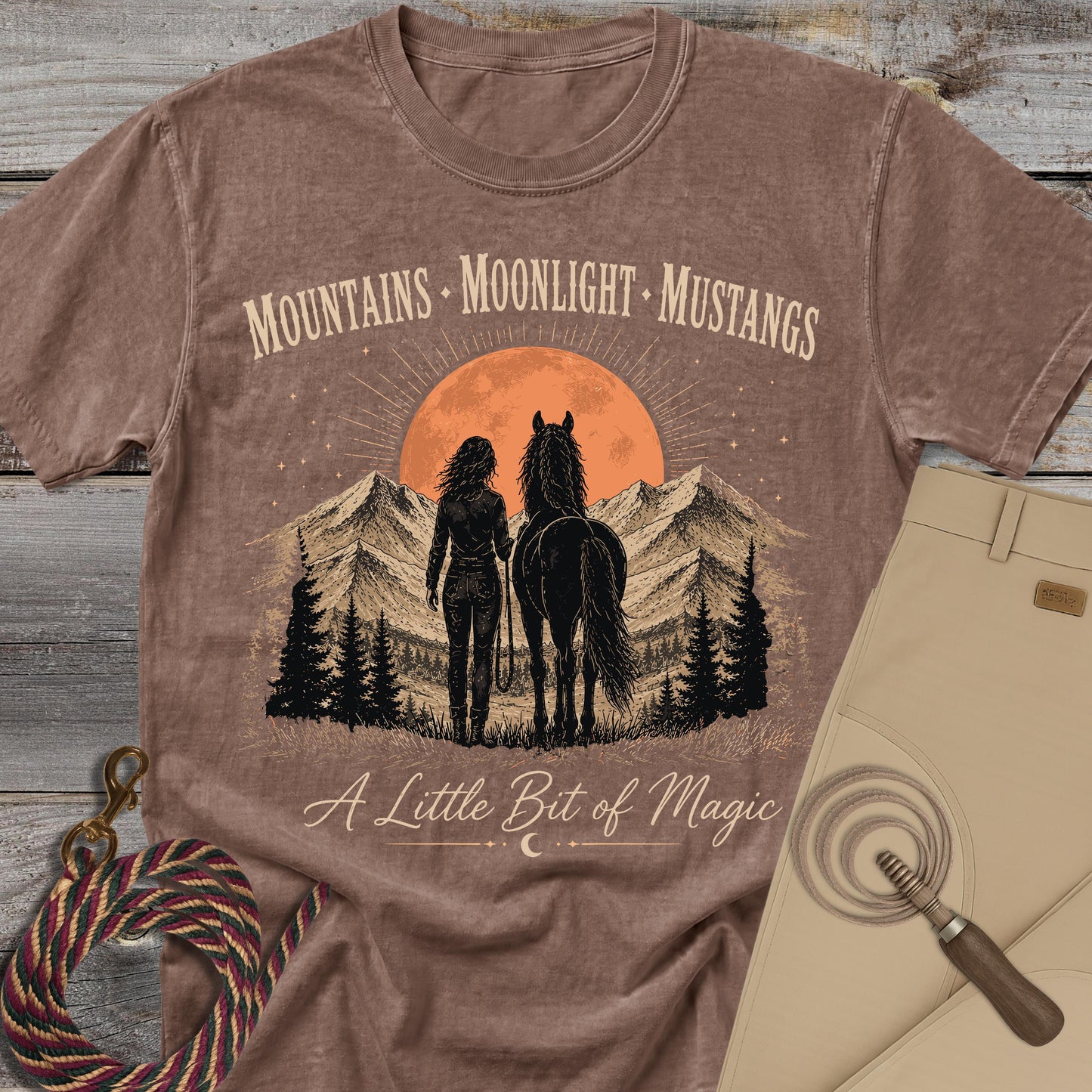 Moonlight and Mustangs T-Shirt