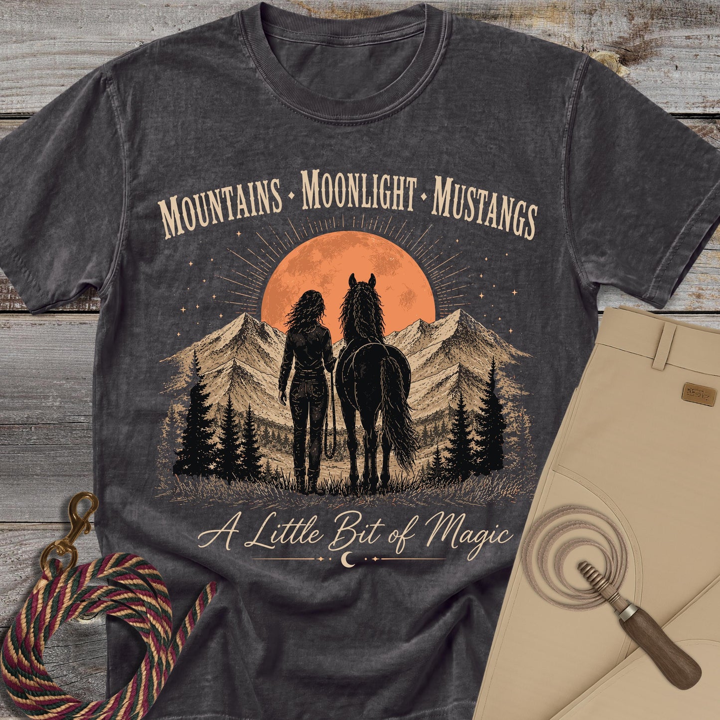 Moonlight and Mustangs T-Shirt