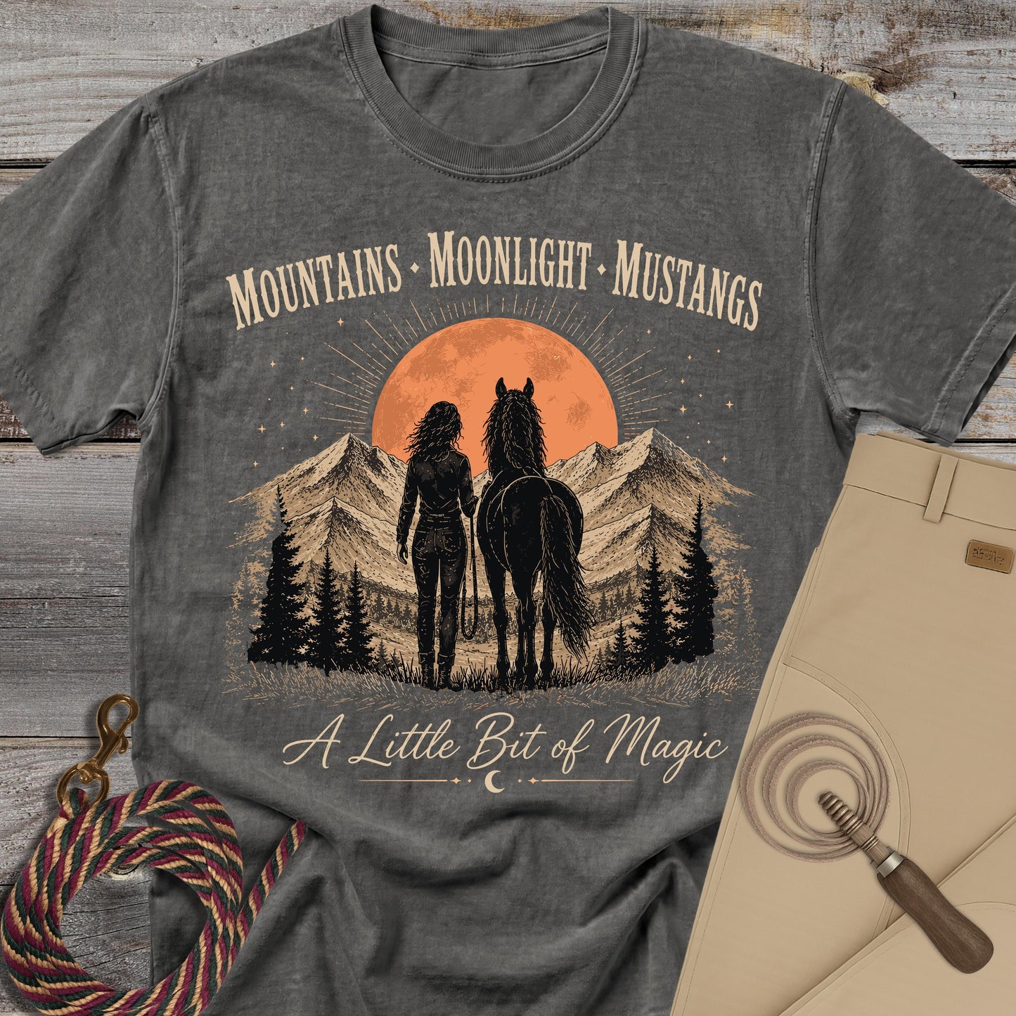 Moonlight and Mustangs T-Shirt