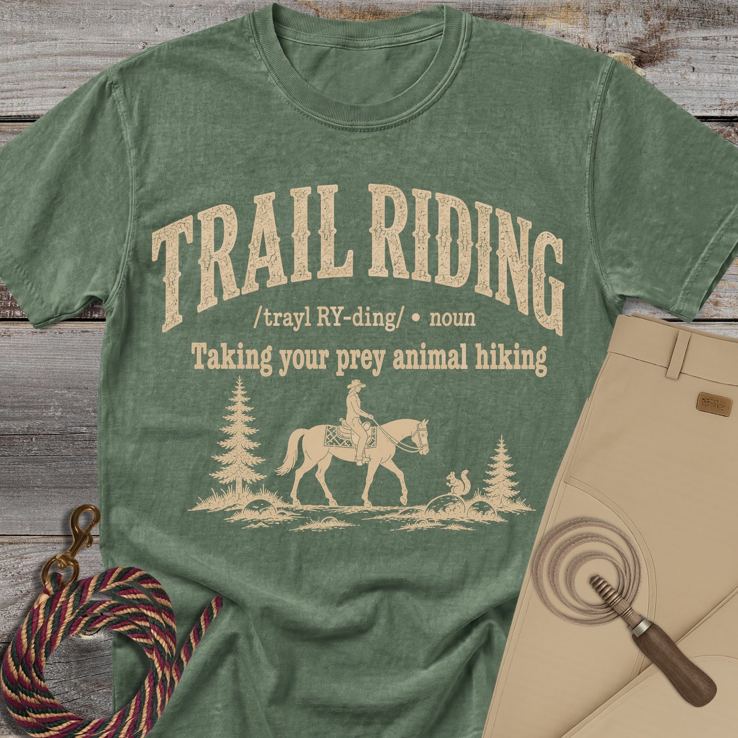 Trail Riding Definition T-Shirt