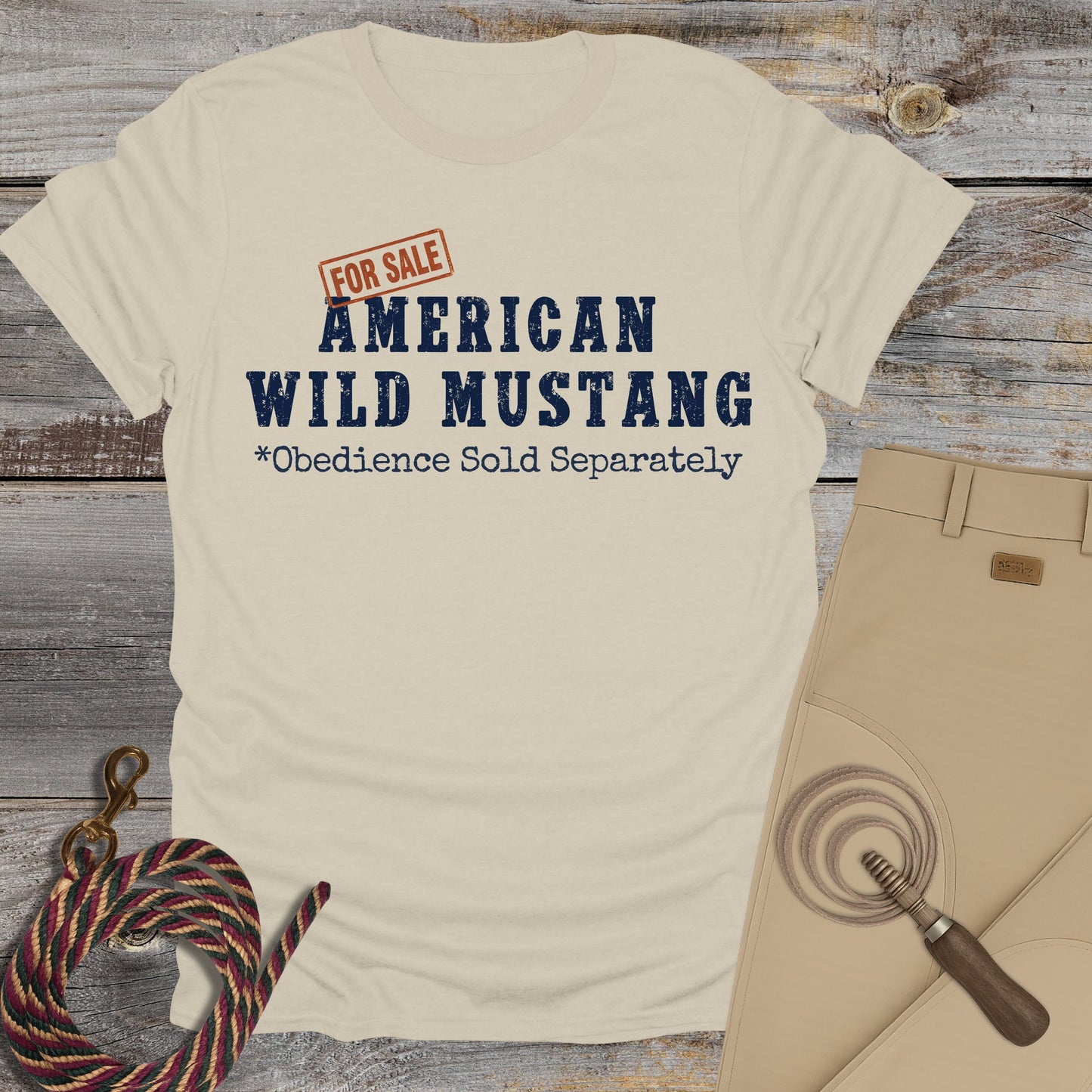 Mustang Obedience Sold Separately T-Shirt