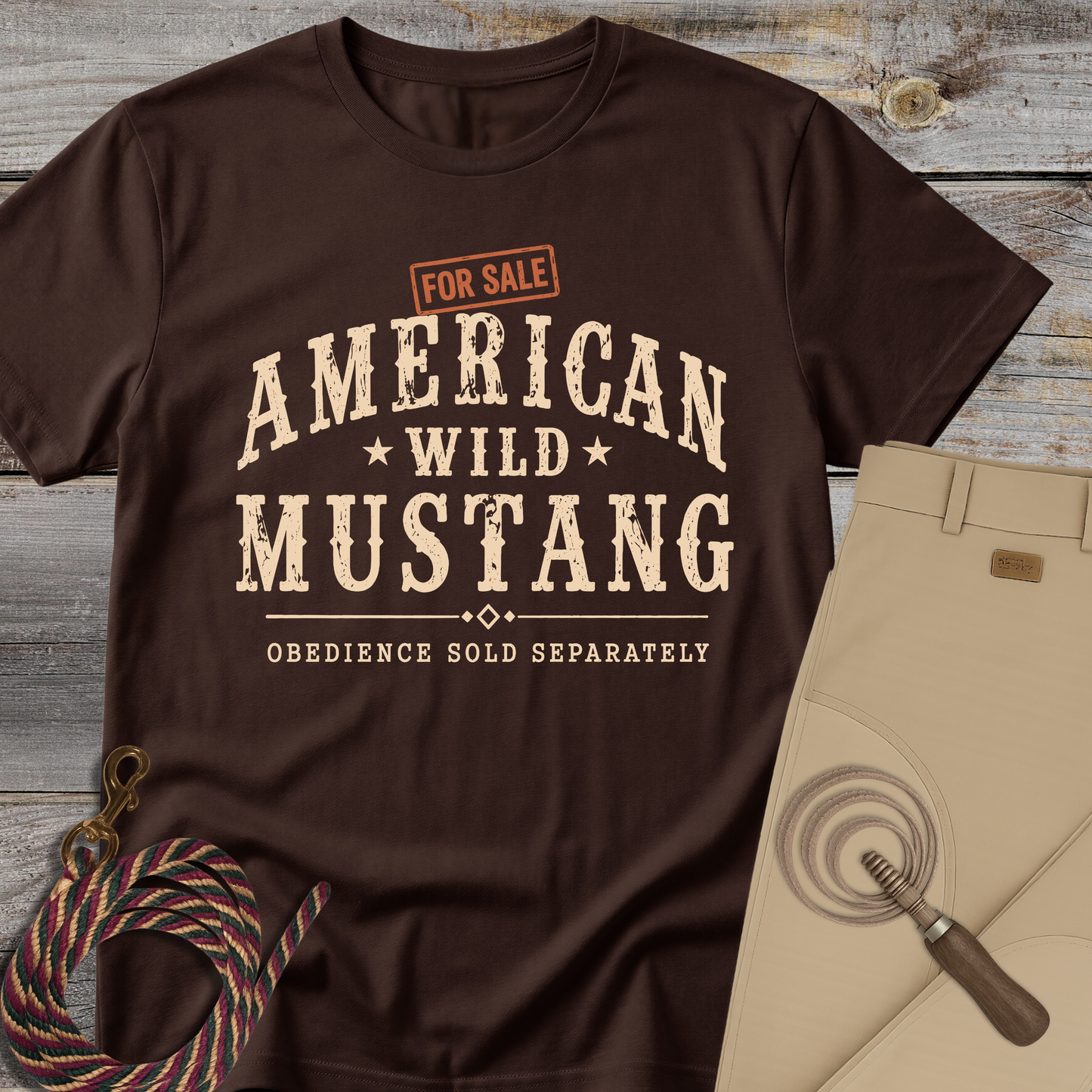 Mustang Obedience Sold Separately T-Shirt