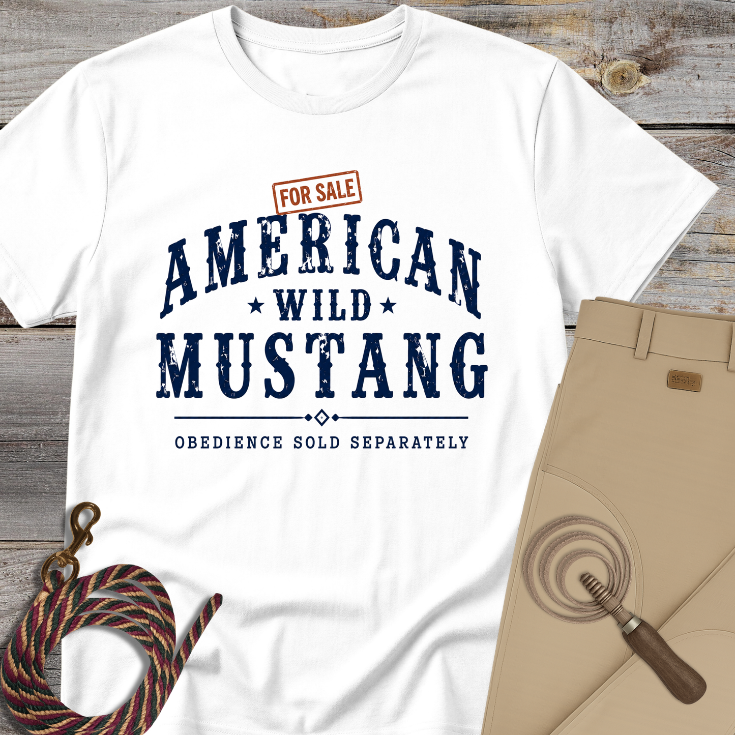 Mustang Obedience Sold Separately T-Shirt