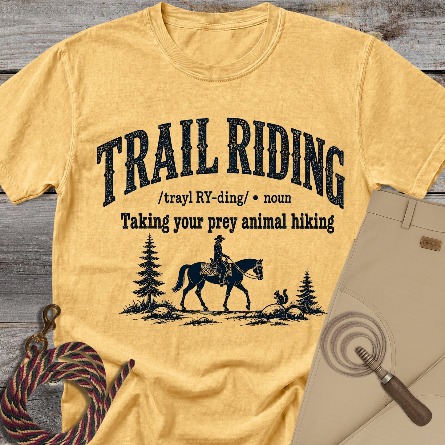 Trail Riding Definition T-Shirt