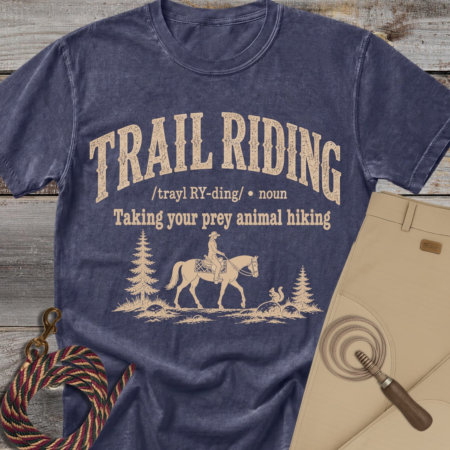 Trail Riding Definition T-Shirt