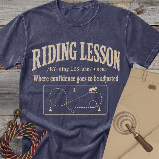 Riding Lesson Definition T-Shirt
