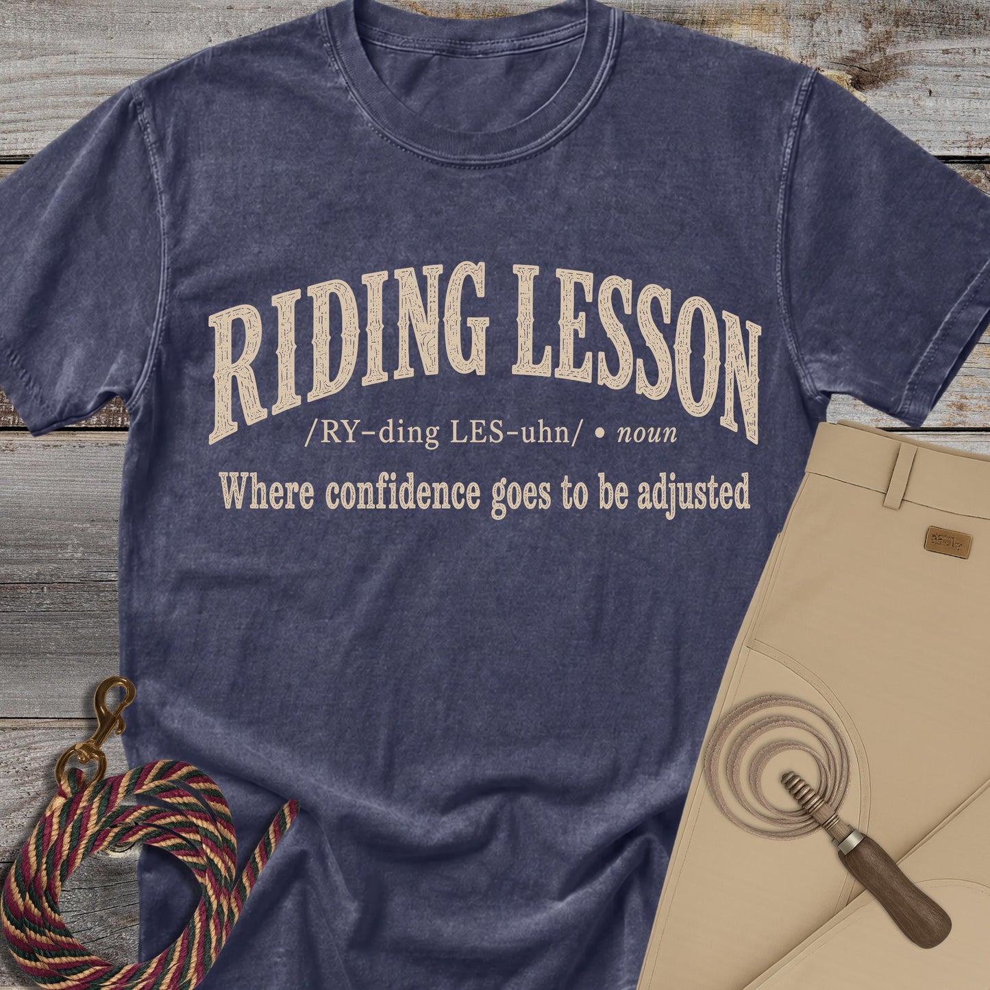 Riding Lesson Definition T-Shirt