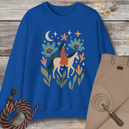 Night Garden Rider Sweatshirt