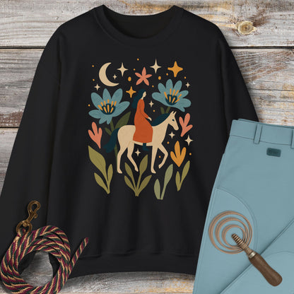 Night Garden Rider Sweatshirt