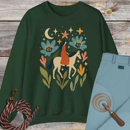 Night Garden Rider Sweatshirt