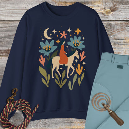 Night Garden Rider Sweatshirt