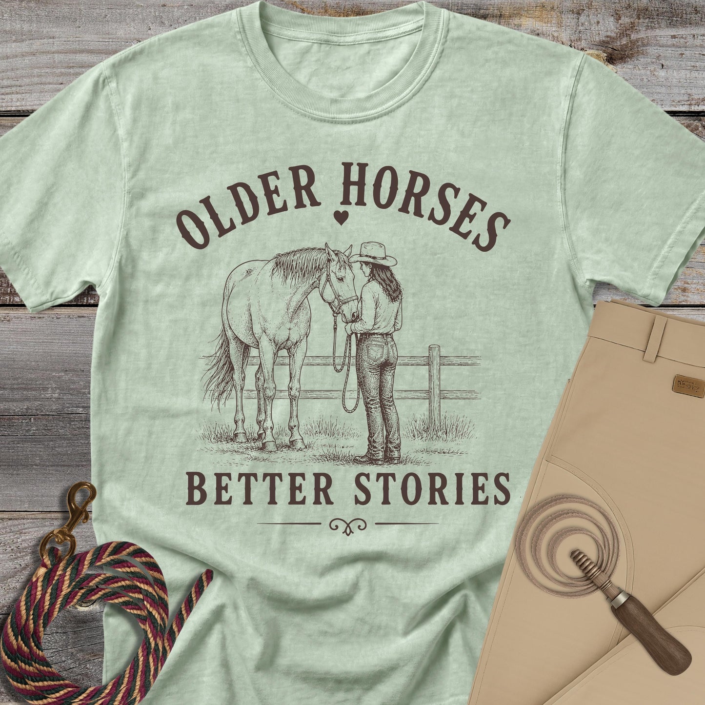 Older Horses Better Stories T-Shirt