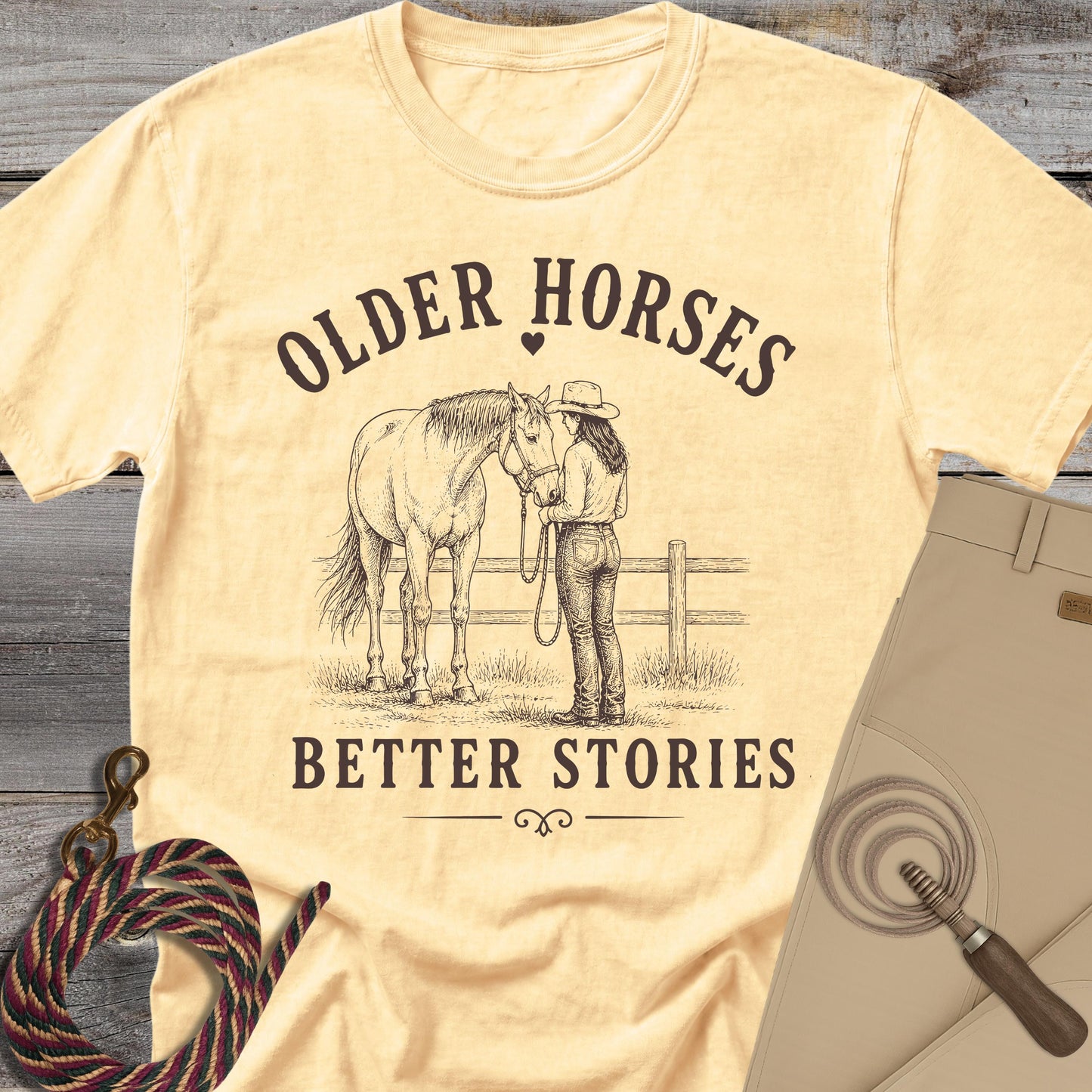 Older Horses Better Stories T-Shirt