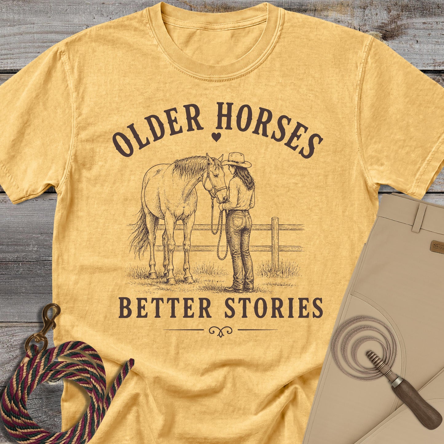Older Horses Better Stories T-Shirt